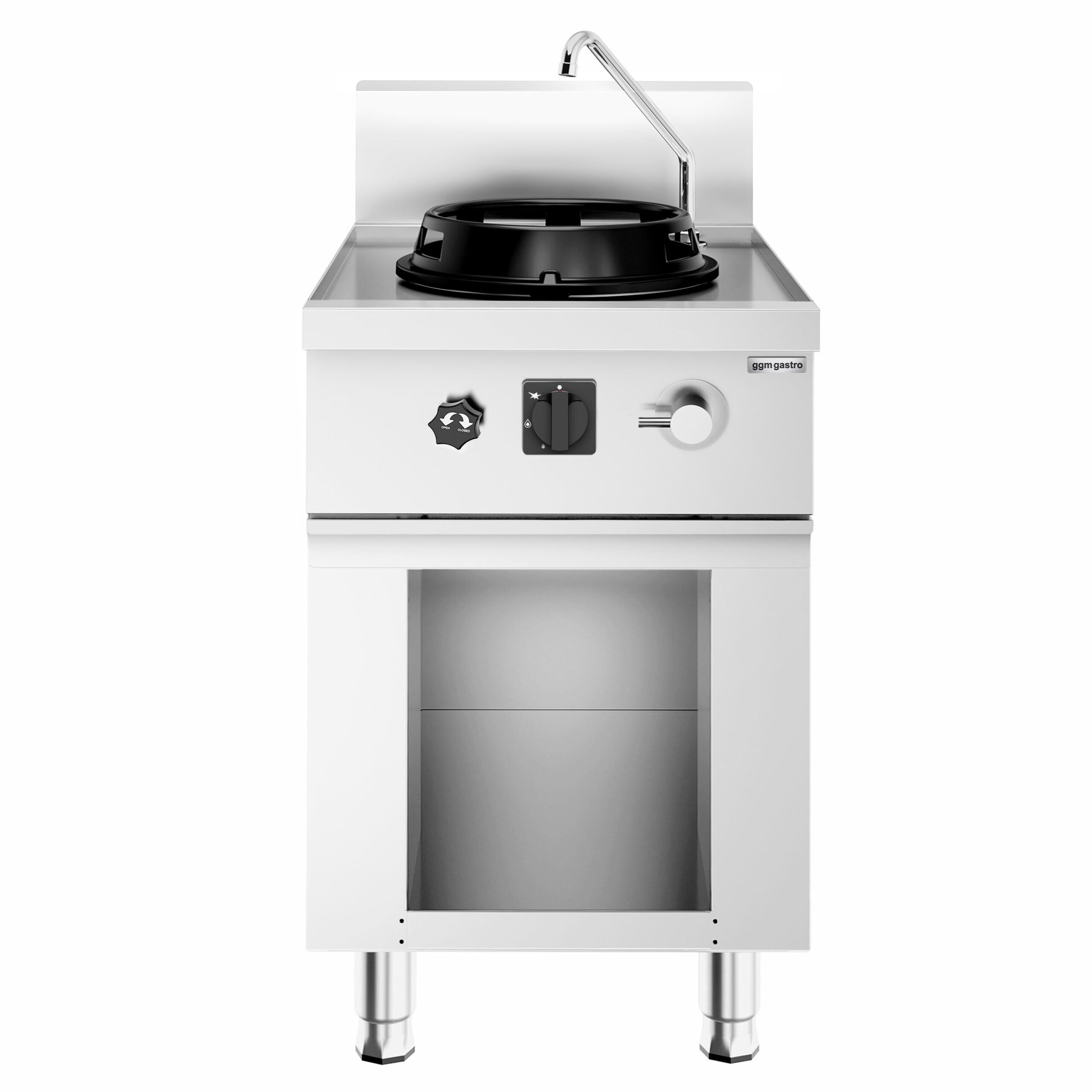 Stolová plynová wok varná doska – 15 kW, s 1 horákom, vrátane 1 kohútika – Obrázok 5