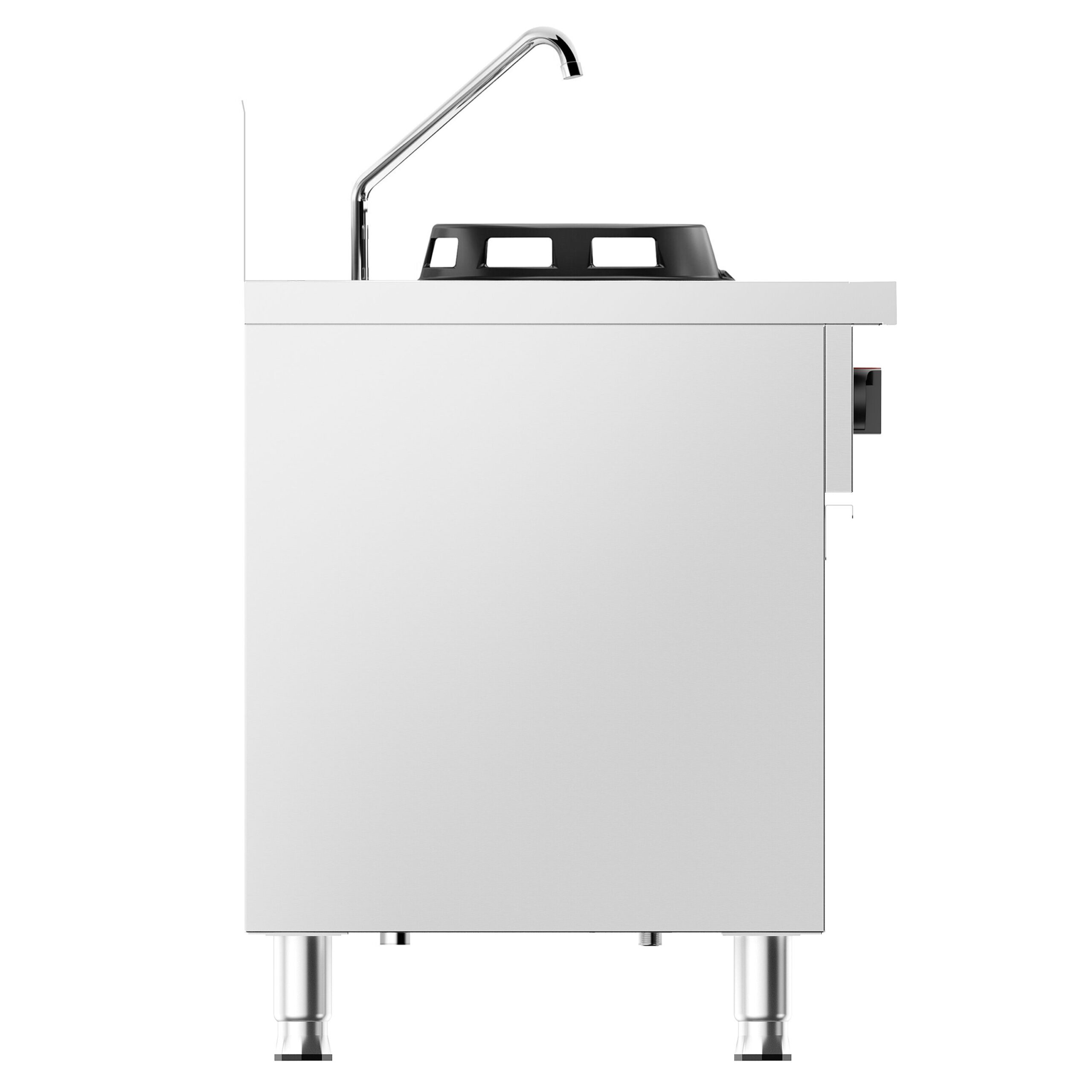 Stolová plynová wok varná doska – 15 kW, s 1 horákom, vrátane 1 kohútika – Obrázok 4