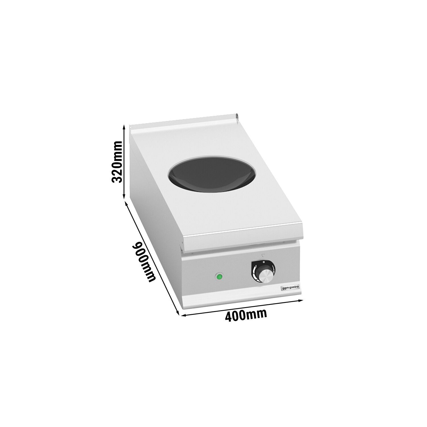 Výkonný indukčný wok – 5 kW – Obrázok 5