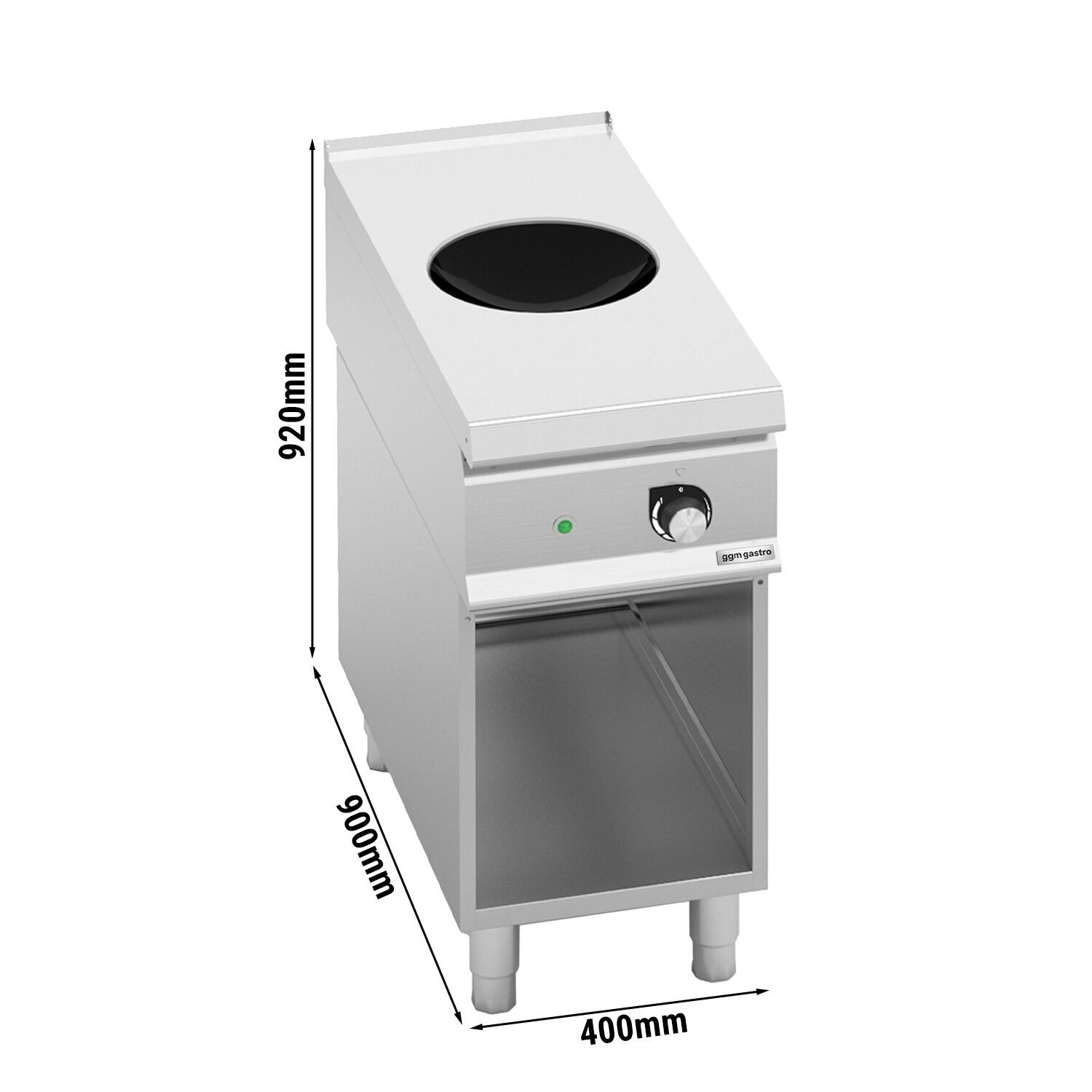 Výkonný indukčný wok – 5 kW – Obrázok 5