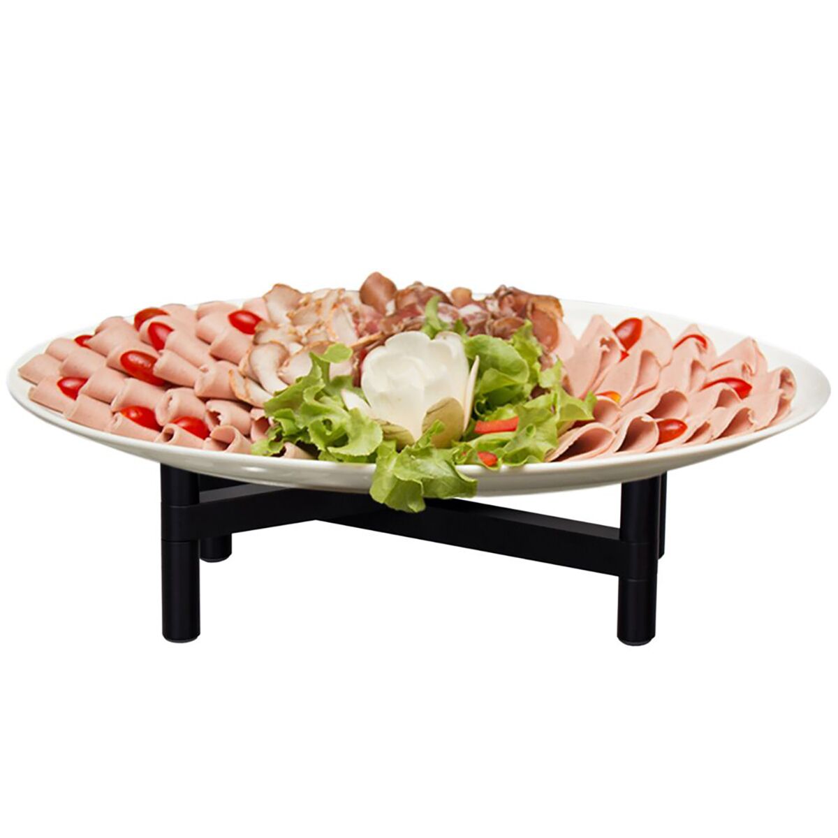 Drôtený bufetový stojan – set 3 kusov podstavcov, najvyššia verzia 170 mm – Obrázok 3