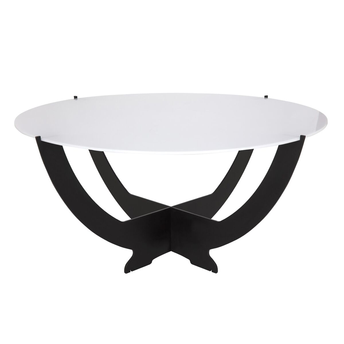 Dizajnový bufetový stojan – model Octopus, priemer 300 mm, čierna farba – Obrázok 2
