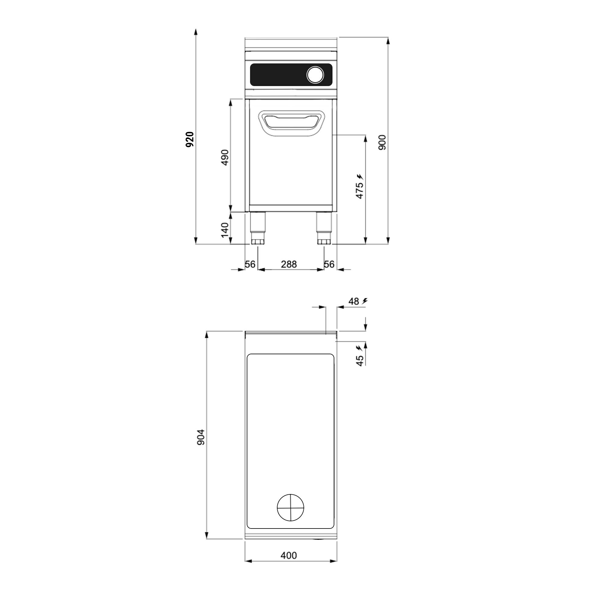 Multifunkčný elektrický pekáč – výkon 4,8 kW, objem 11,5 l, digitálny systém Bflex, verzia II – Obrázok 4