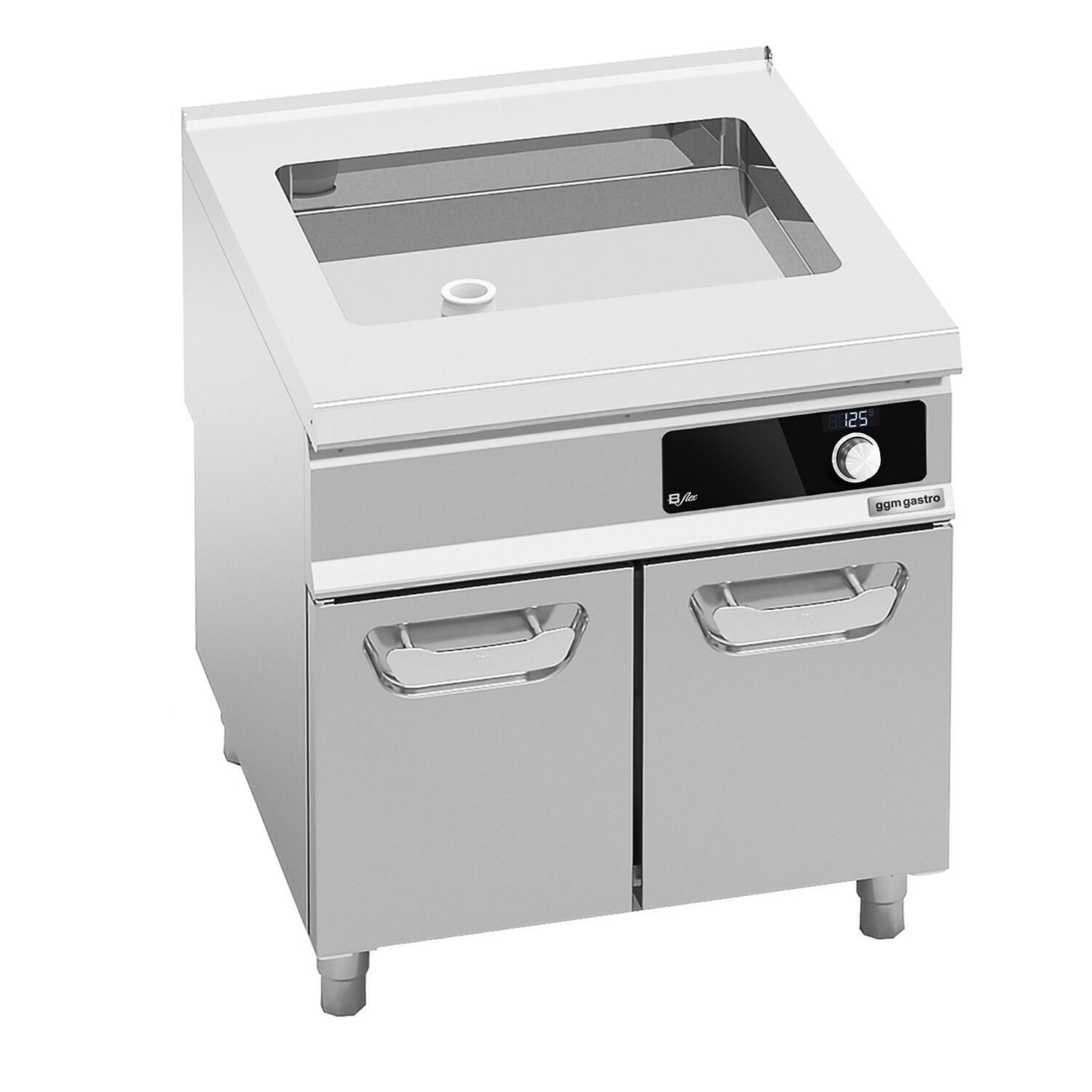 Minimalistický bufetový stojan / etažér – výkon 9,6 kW, veľký objem 24 l, digitálny systém Bflex, verzia II – Obrázok 2