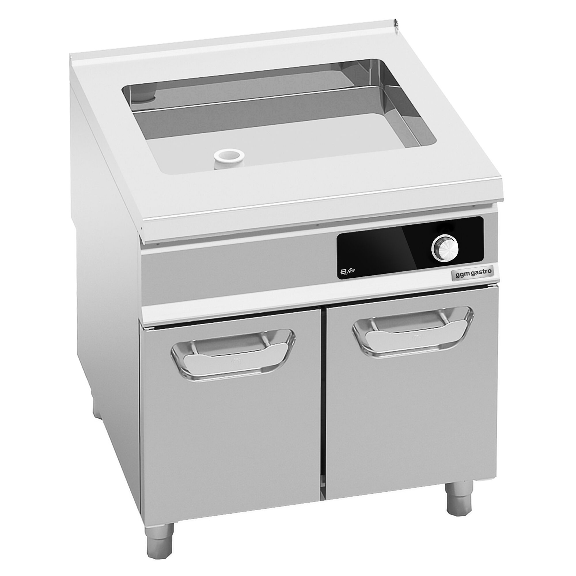 Minimalistický bufetový stojan / etažér – výkon 9,6 kW, veľký objem 24 l, digitálny systém Bflex, verzia II – Obrázok 3