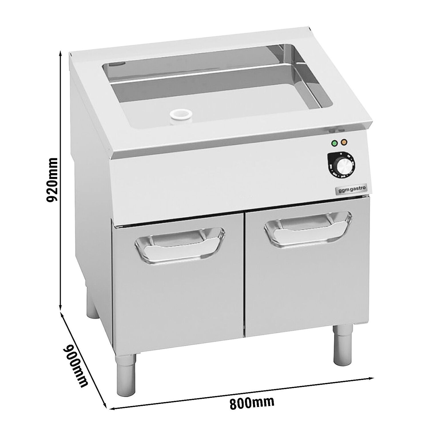 Multifunkčný elektrický pekáč – výkon 9,6 kW, veľký objem 24 l, zosilnená konštrukcia