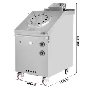 Tradičná plynová rúra – typ Tandoori, rozmery 706x1441 mm