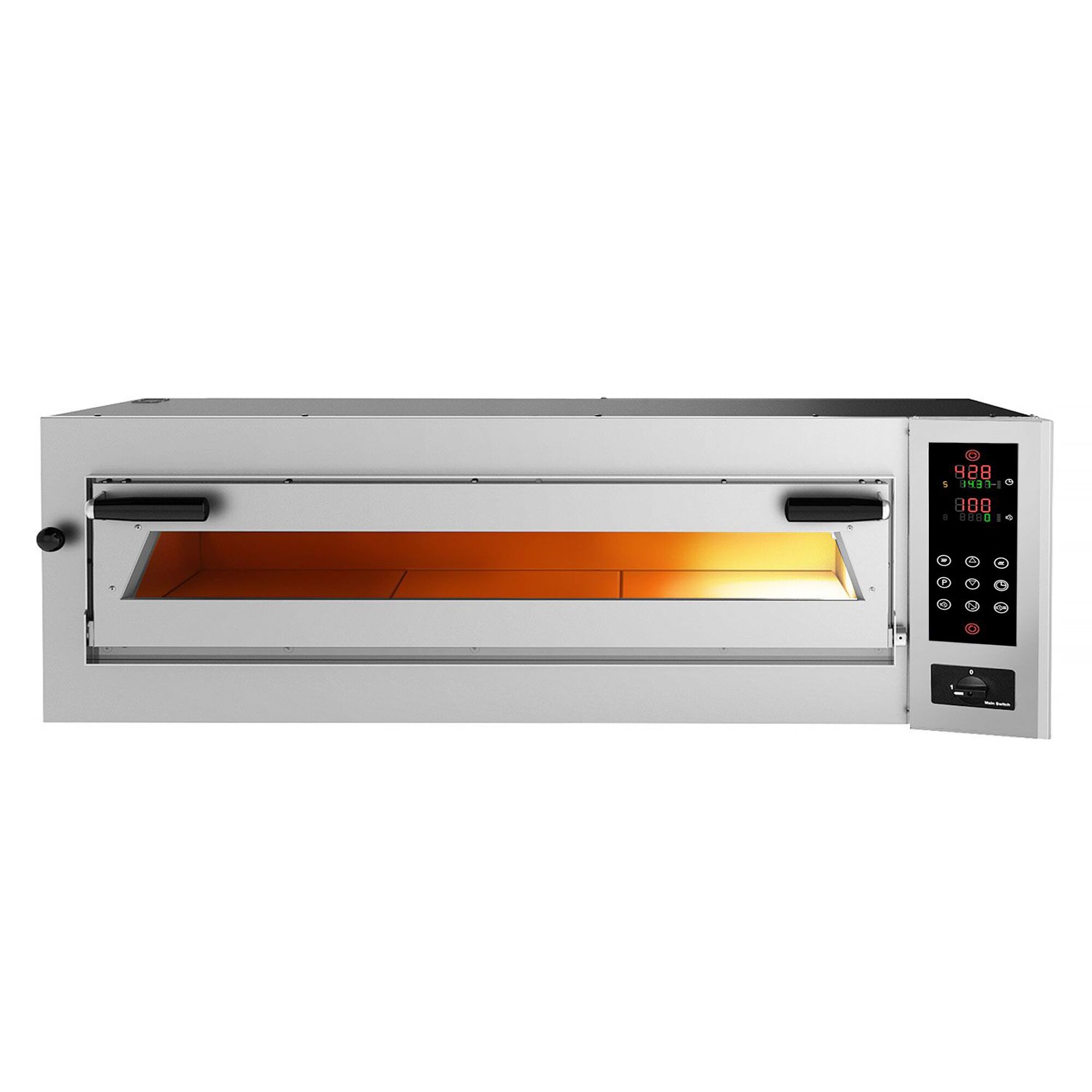 Digitálna elektrická pec na pizzu – 9× Ø 35 cm, PEP99TC-N – Obrázok 5
