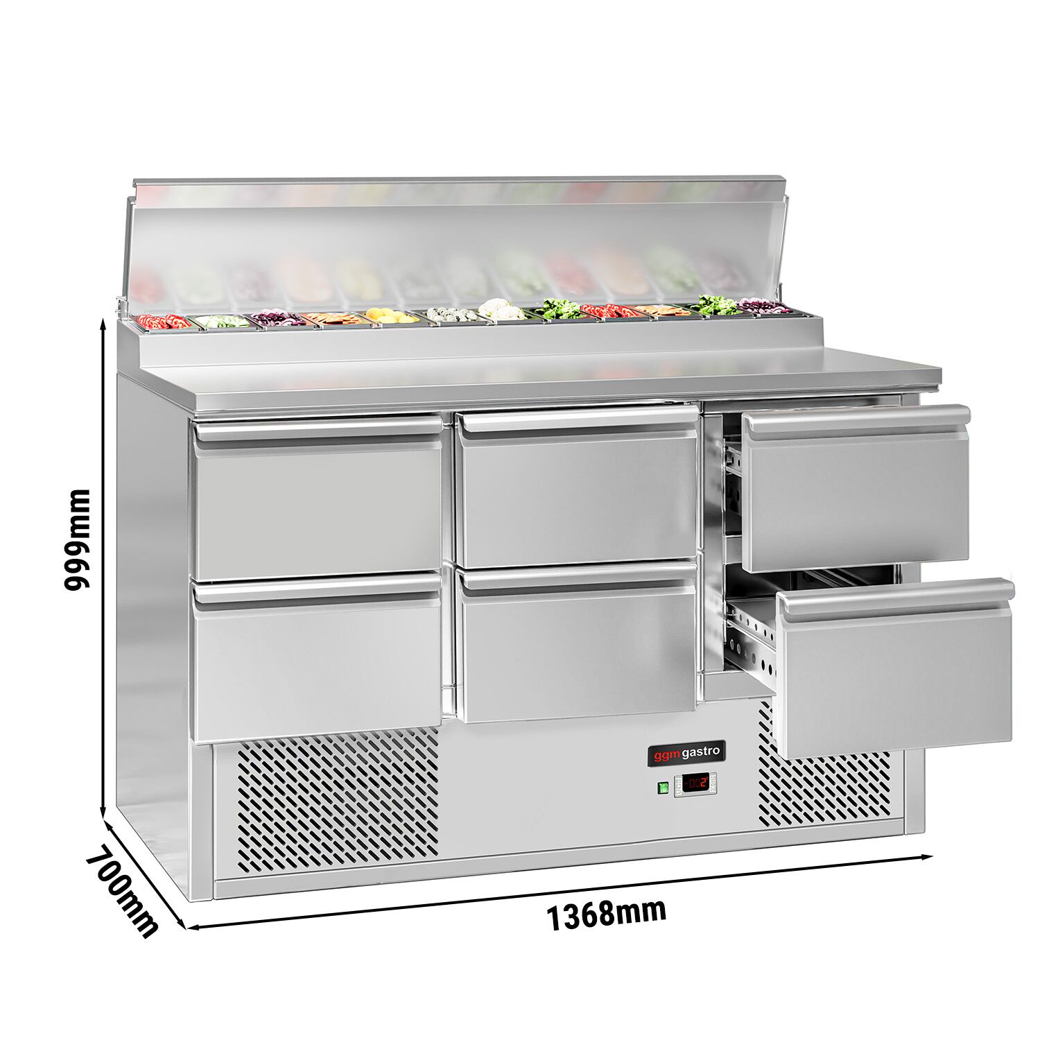 Profesionálny sous vide varič – 80 l, 2300 W, 220-240 V, 155×175×319 mm – Obrázok 6