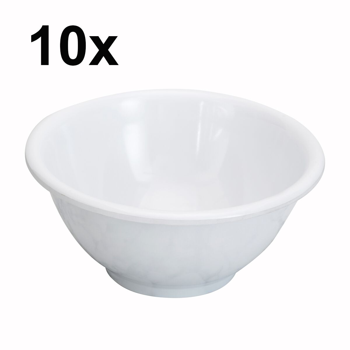 Náhradná melamínová misa – sada 10 kusov pre bufetový stojan, priemer 280 mm – Obrázok 2