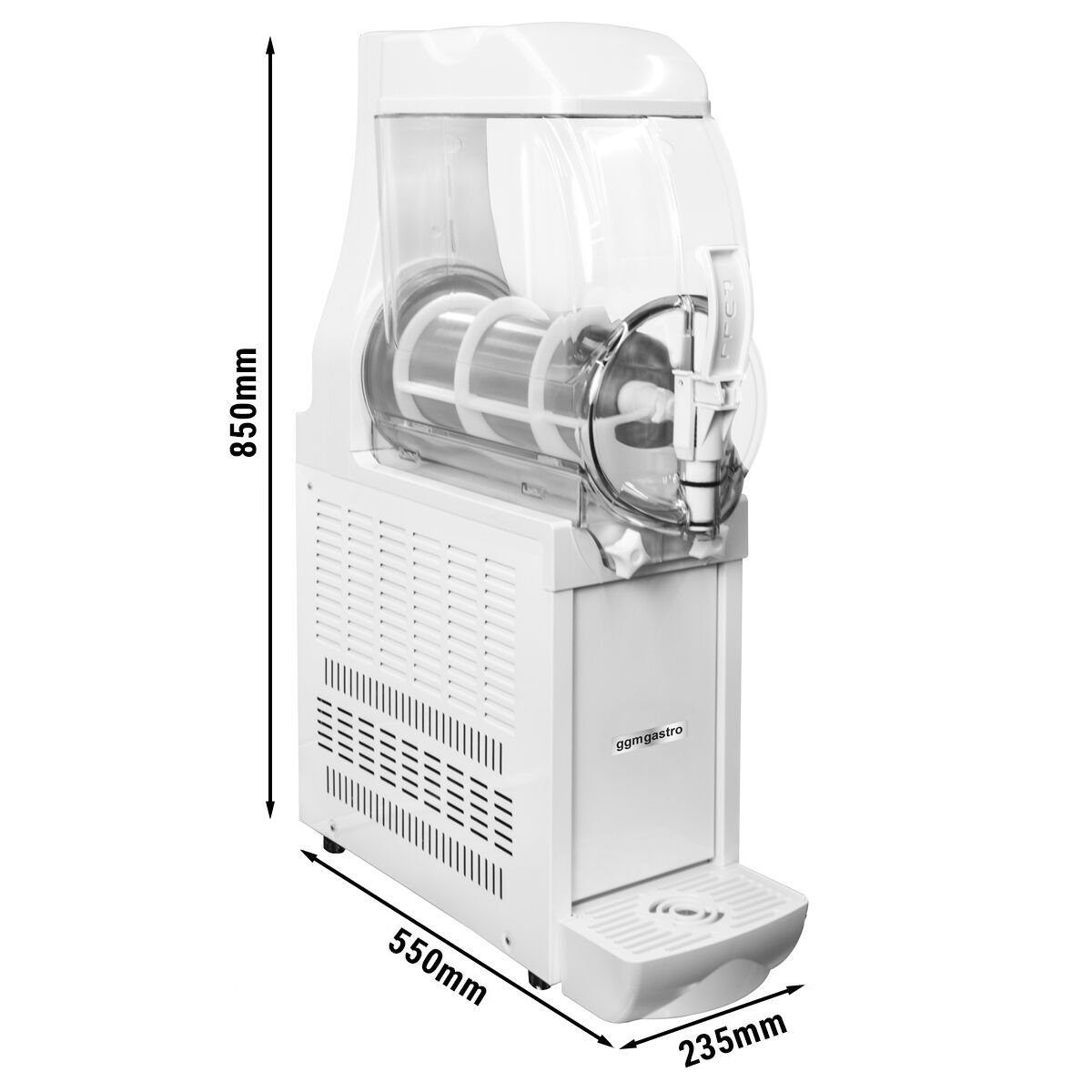 Kompaktný stroj na ľadovú drť – 10 l, 400 W – Obrázok 6