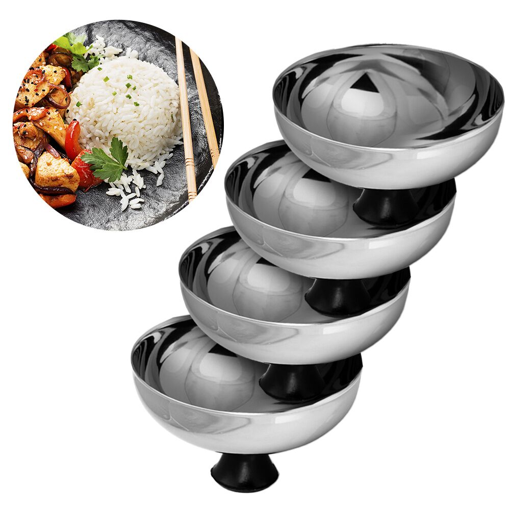 Nerezové porciovače ryže – Ø 80 mm, sada 4 ks, 0,2 kg – Obrázok 4