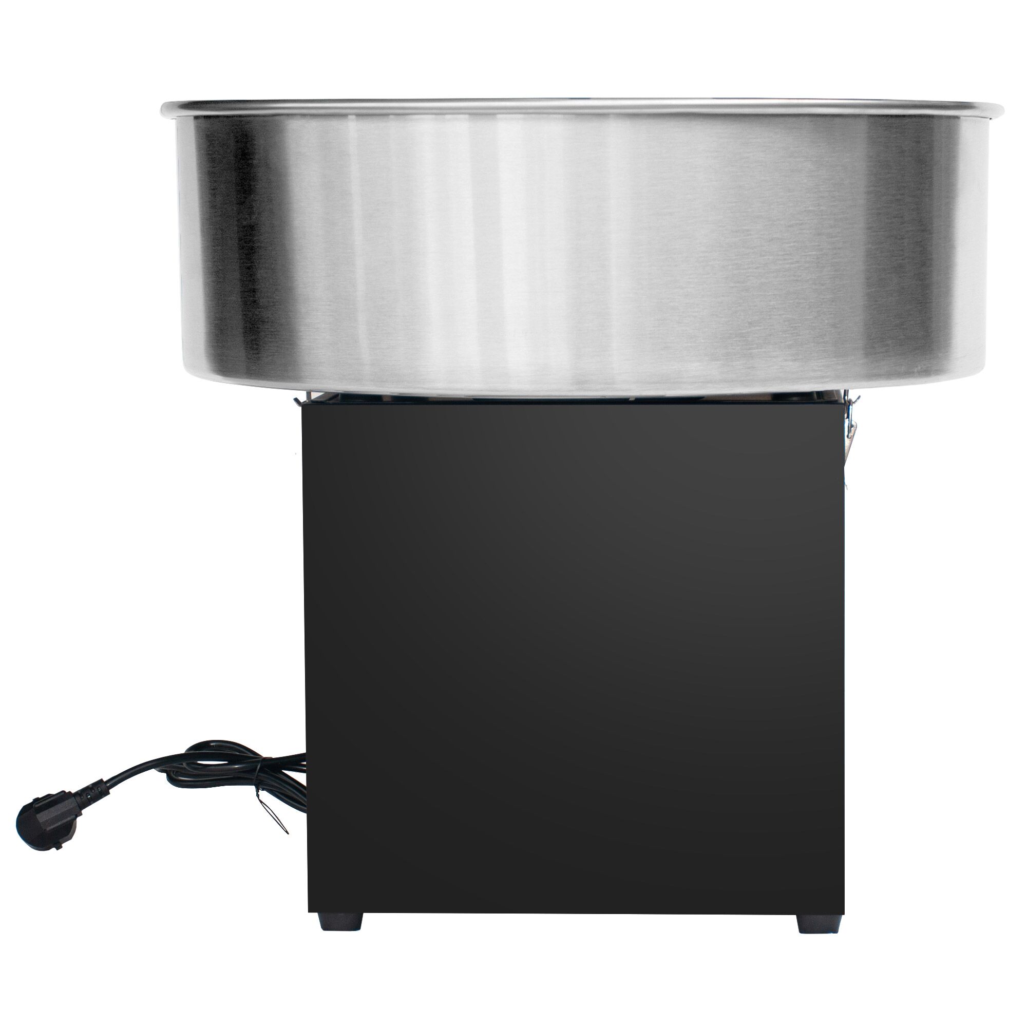 Čierny výrobník cukrovej vaty – Ø 520 mm, 25 kg, 950 kW – Obrázok 8