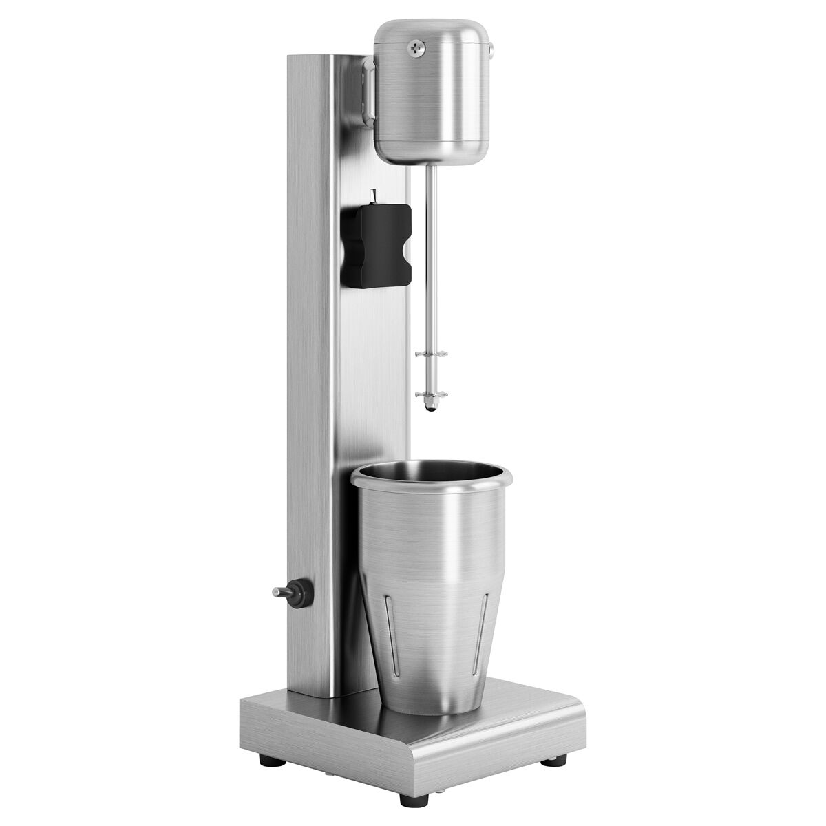 Nápojový vretenový mixér – ekonomický rad ECO, 1 pracovné miešadlo, nádoba 950 ml, príkon 80 W – Obrázok 3