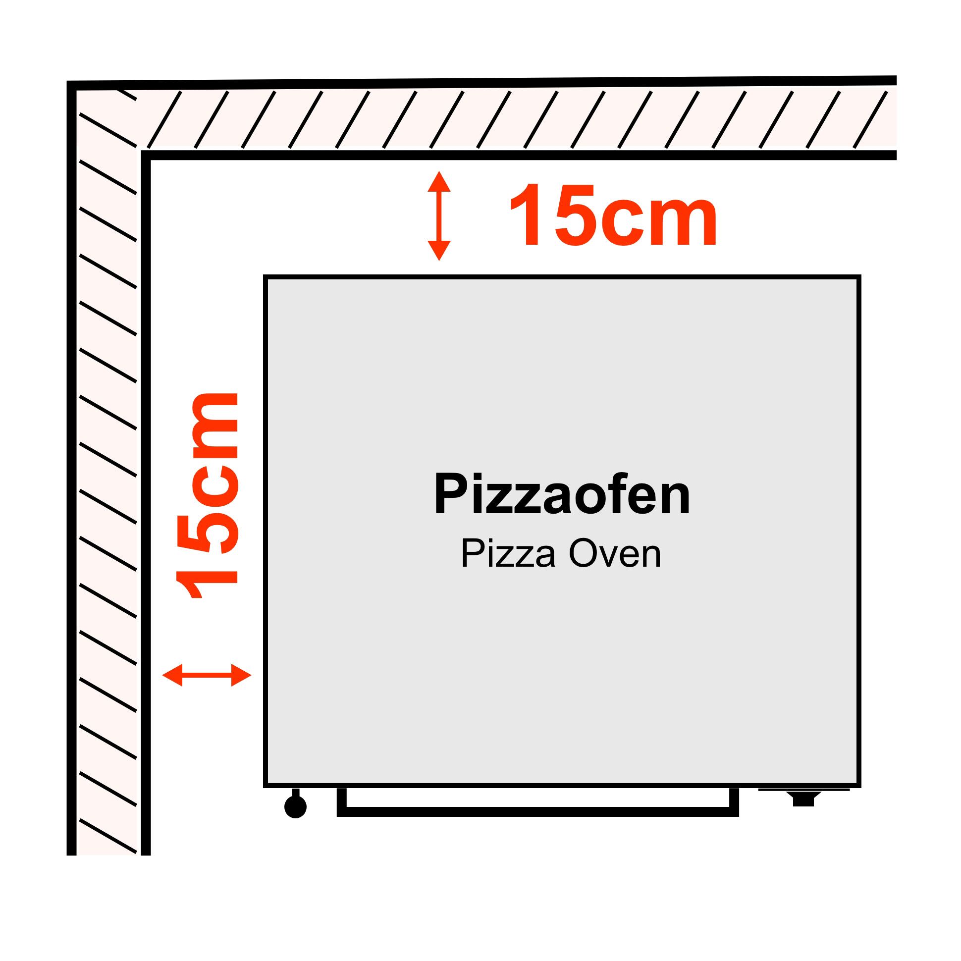 Digitálna elektrická pec na pizzu – 9× Ø 35 cm, PEP99TC-N – Obrázok 3