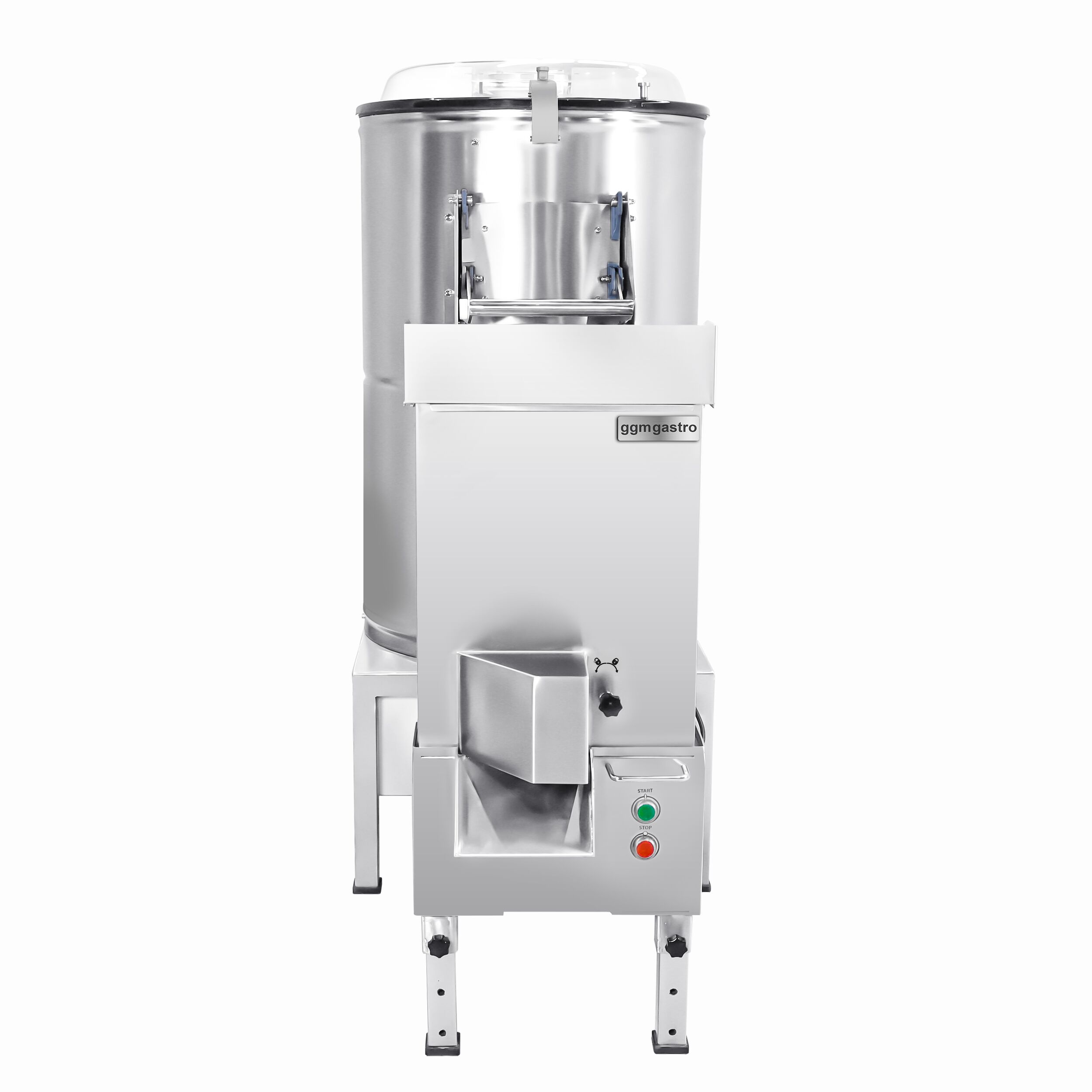 Elektrická škrabka – na zemiaky, 600 kg/h, 1,5 kW, 400 V, vrátane krájačky zemiakov – Obrázok 5