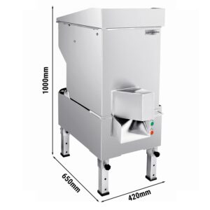 Elektrická krájačka – zemiakov, 1500 kg/h, 370 W, 230 V