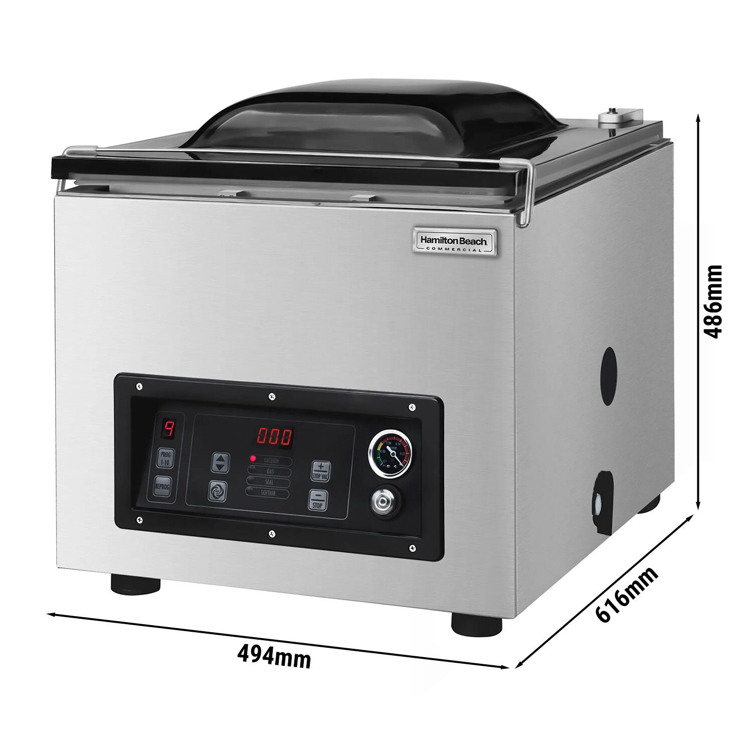 Komorová balička – vákuová jednotka HAMILTON BEACH PrimaVac™ HVC406, 1 kW, 24 m³/h