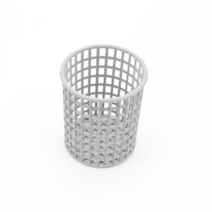 Plastový kôš – na príbory do umývačky riadu, okrúhly, rozmer ∅10 x V13 cm