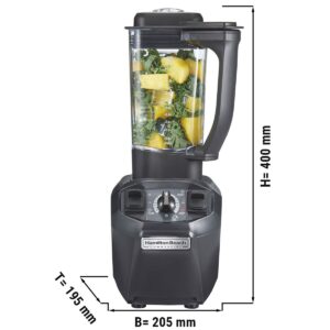 Vysokovýkonný barový mixér – HAMILTON BEACH, model HBH455 - TANGO, objem 1,4 litra, výkon 1,8 kW