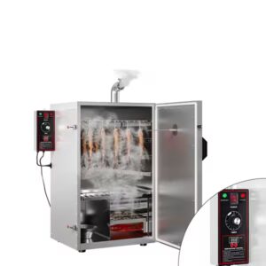 Manuálna gastro udiareň — so 4 policami, digitálna