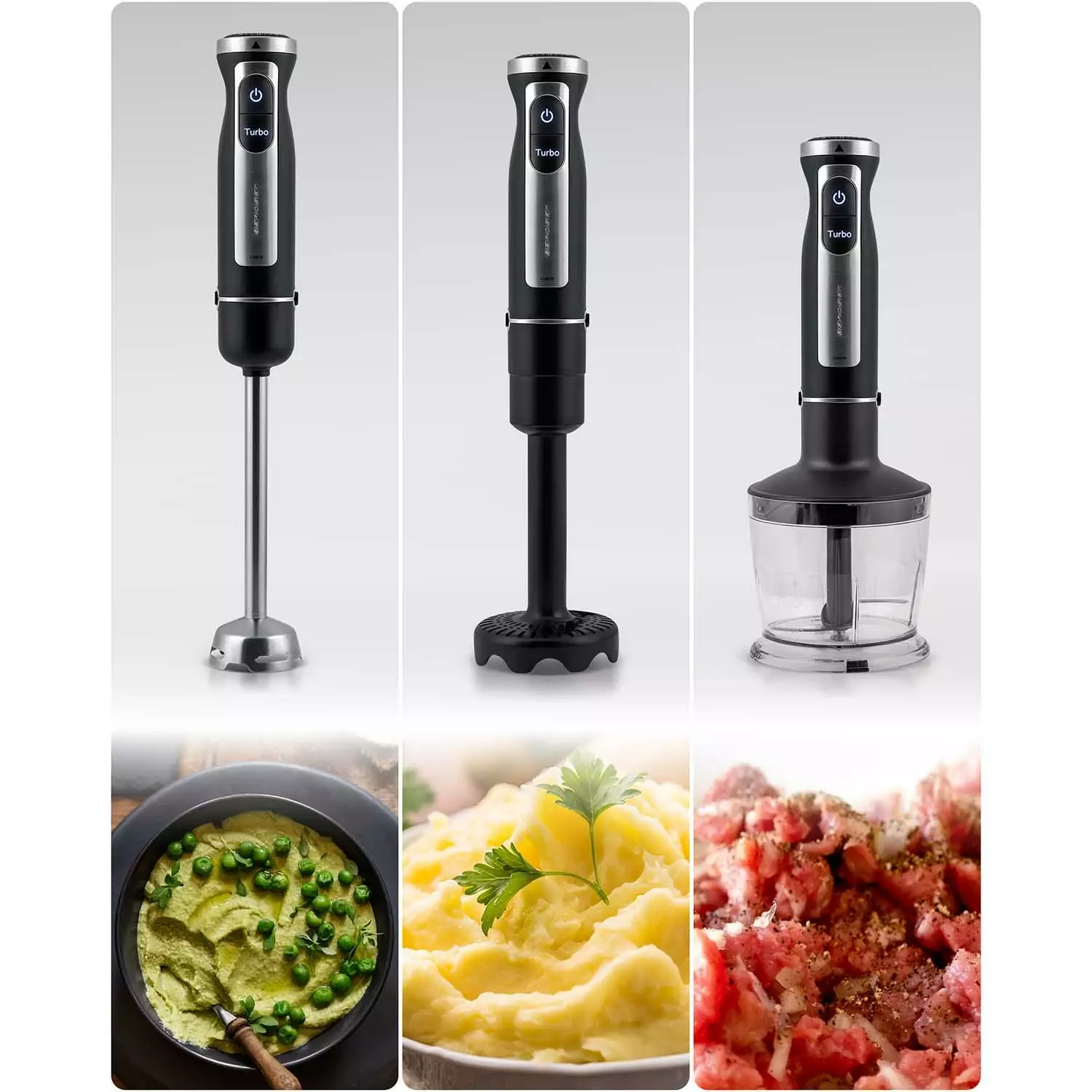 Výkonný ručný mixér — 1500 W, BD-754 Berdsen – Obrázok 2