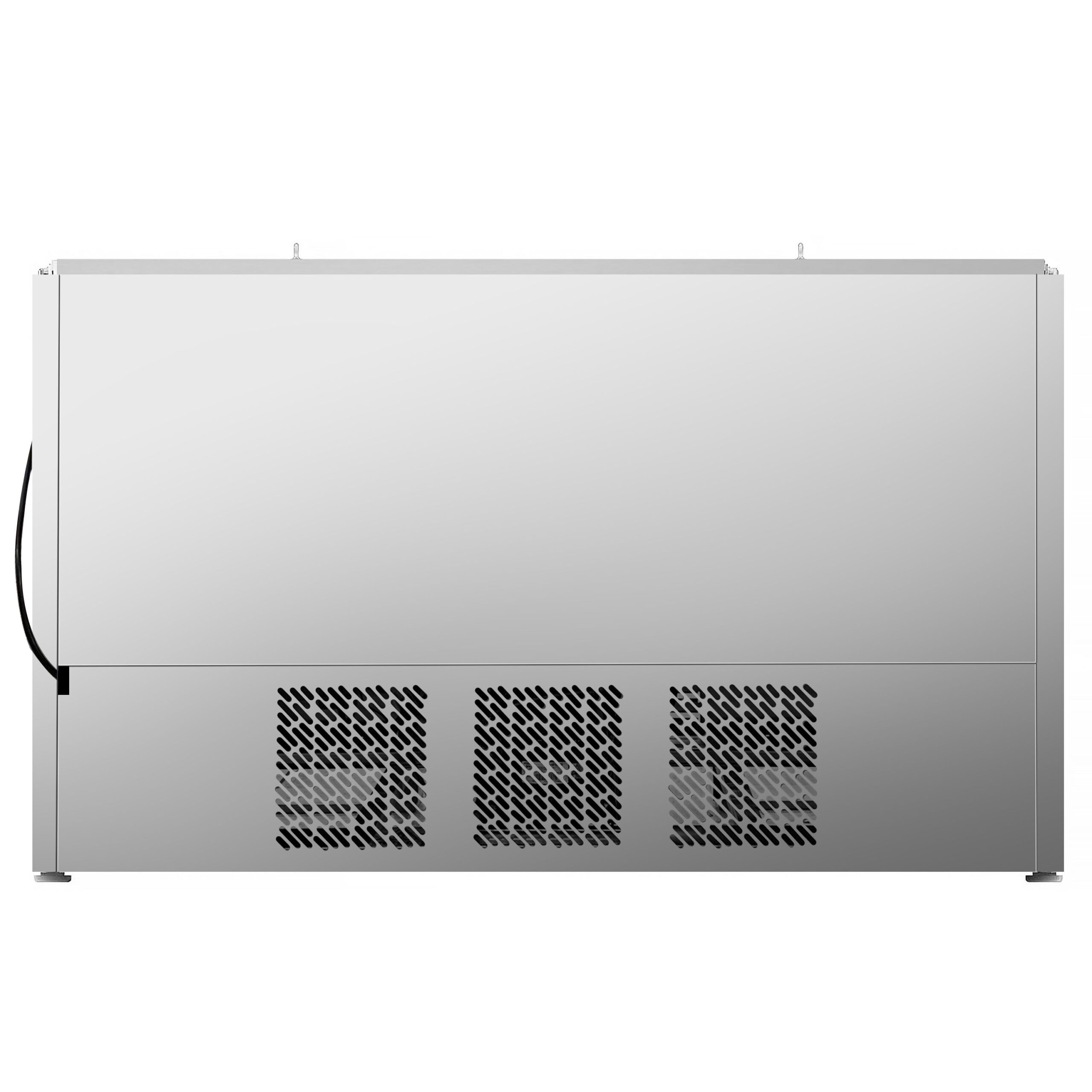 Chladiaca saladeta Premium PLUS — šírka 1460 mm, 3x dvierka, nerezové veko, pre 9x GN 1/3 + 6x GN 1/6 – Obrázok 4