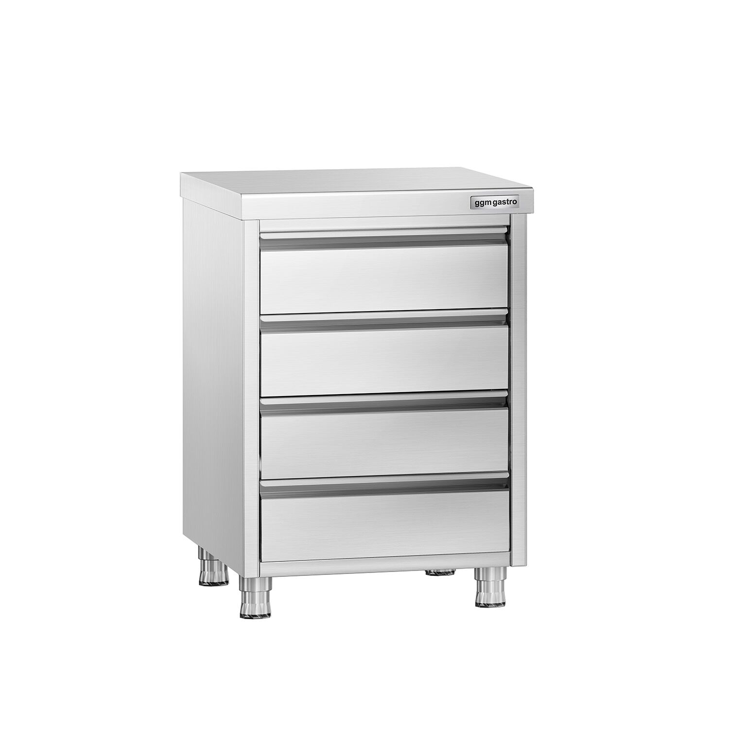 Prémiová zásuvková skrinka – so 4 zásuvkami, rozmer 500 x 600 mm – Obrázok 3