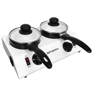 Elektrický tavič čokolády - roztavovač, kapacita 2 x 1,25 kg, výkon 80 W