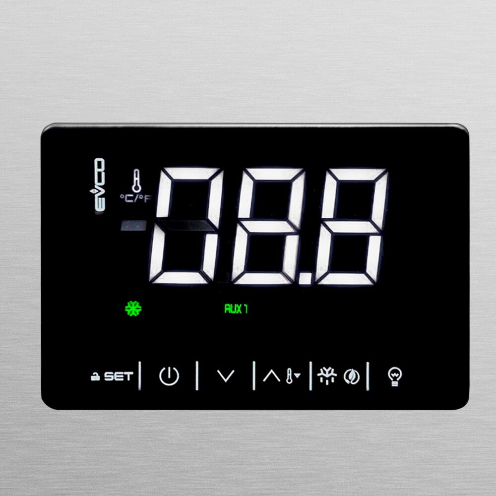 Presklená chladnička – na nápoje, SUPERCOOLER, s 1 sklenenými dverami, chladí pod 0 °C – Obrázok 4