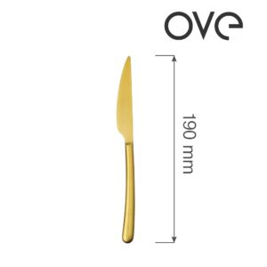 Amarone Gold dezertný nôž, OVE, 190 mm, 1 ks