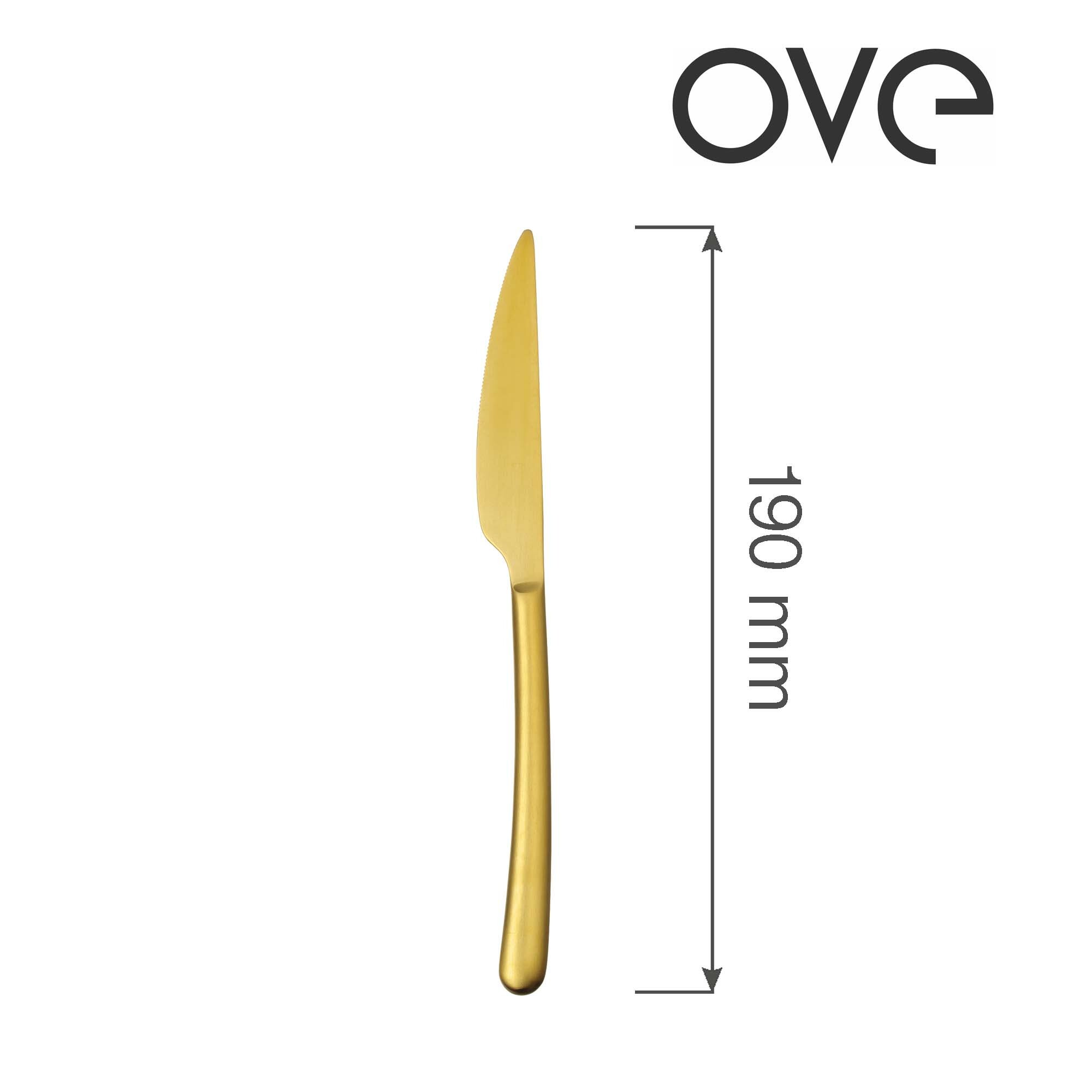 Amarone Gold dezertný nôž, OVE, 190 mm, 1 ks
