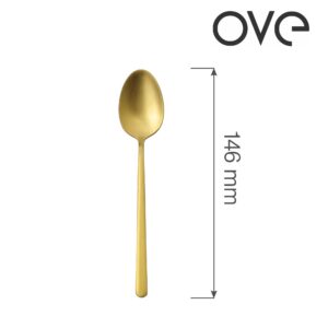 Amarone Gold čajová lyžička, OVE, 146 mm, 1 ks