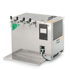Vodné chladenie na pivo – Lindr, model AS-160 INOX Tropical, 4x chladiaca slučka (kohút)