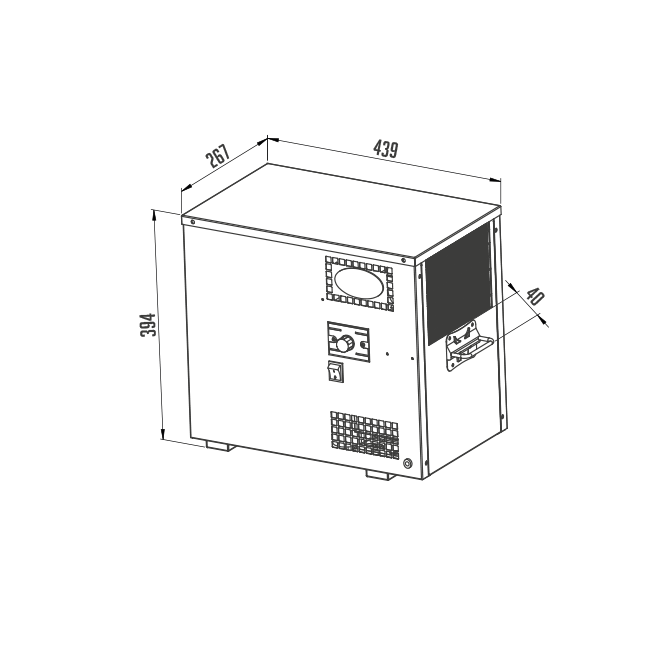 Vodné chladenie na pivo – Lindr, podstolový model AS-40 PX2 – Obrázok 2