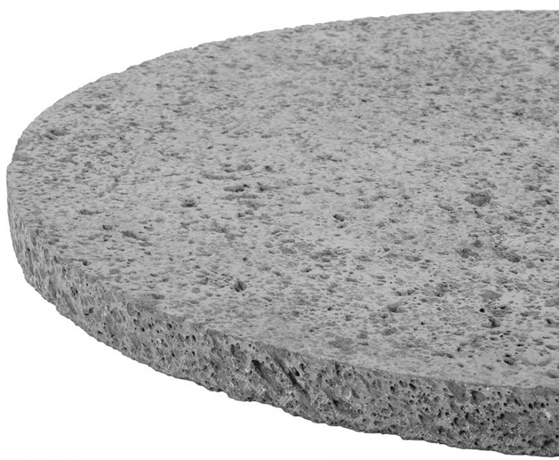 Lávový kameň – pizza kameň pre gril Kamado Egg 21" – Obrázok 2