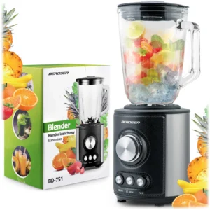 Multifunkčný stolový mixér — 800W, BD-751 Berdsen čierny