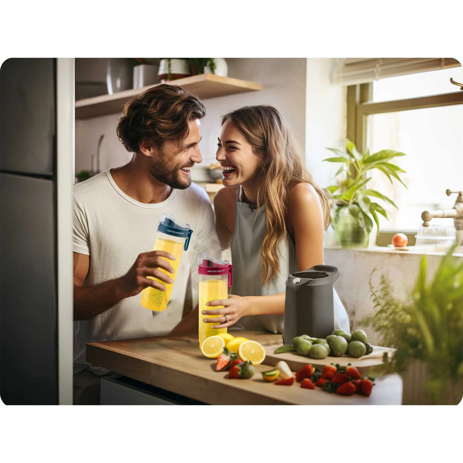 Kompaktný smoothie mixér — 350W, BD-752 Berdsen čierny – Obrázok 4