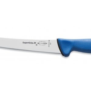 Blokový mäsiarsky nôž Dick ExpertGrip — modrá rukoväť, 21 cm