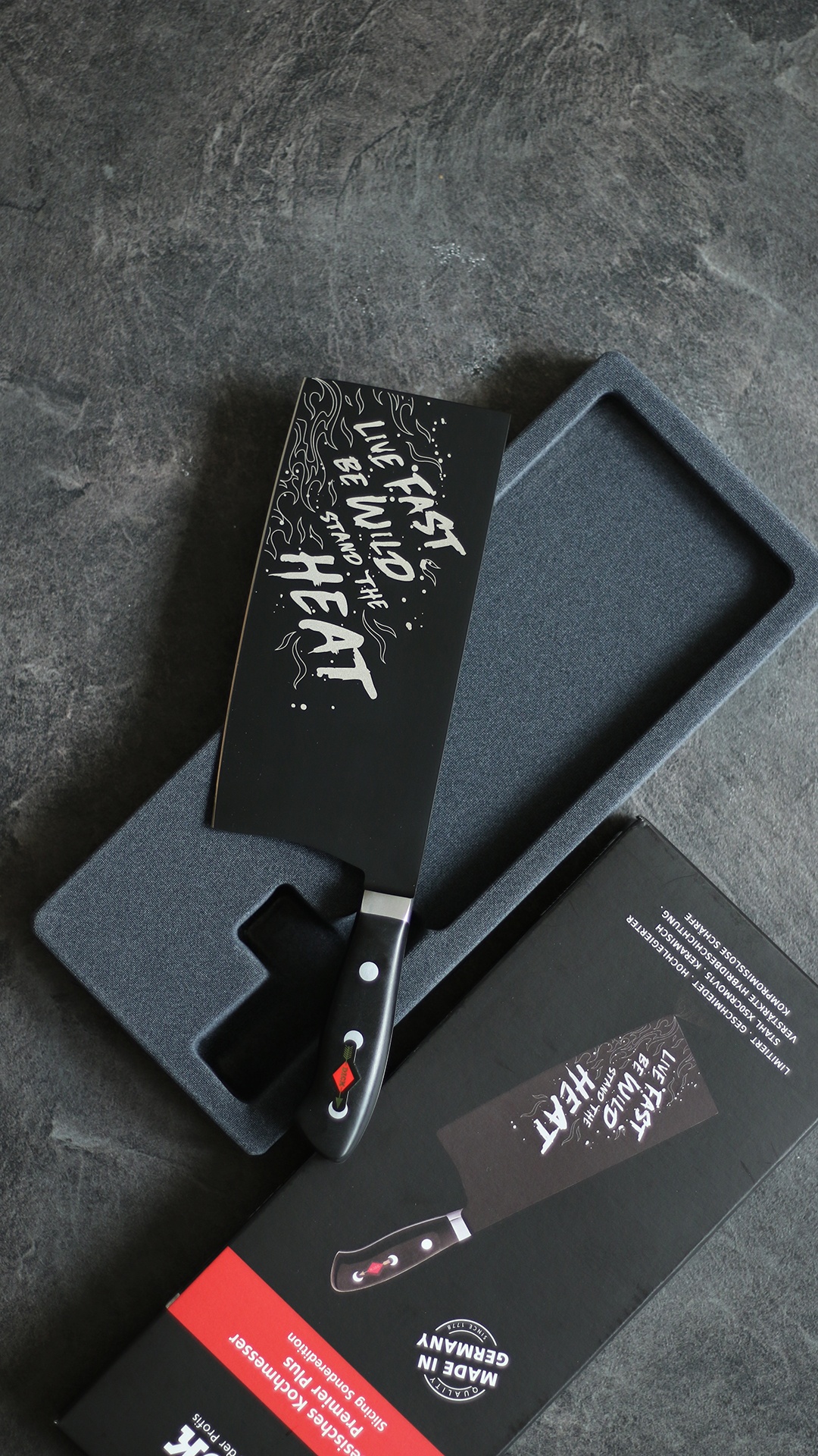 Tradičný čínsky kuchársky nôž / sekáčik – Dick, séria PREMIER PLUS, na krájanie, dĺžka 18 cm – Obrázok 3