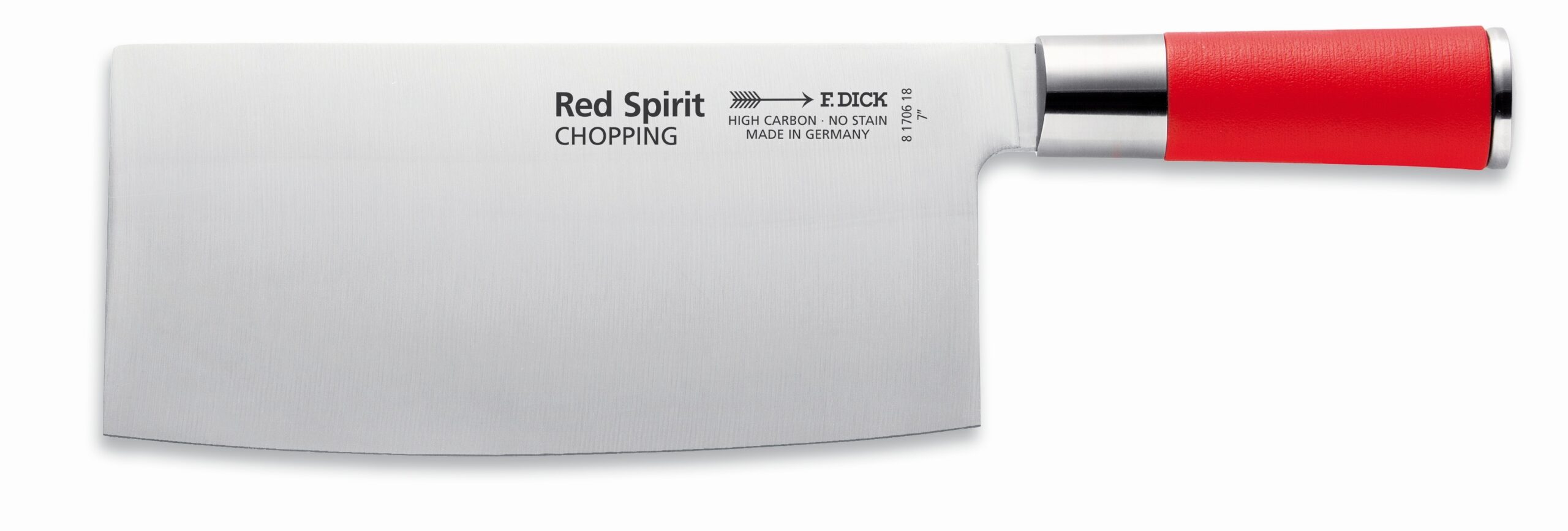 Čínsky kuchársky nôž/sekáčik Dick — na sekanie, séria RED SPIRIT, dĺžka 18 cm