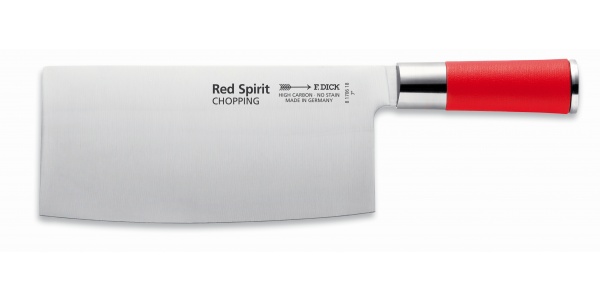 Tradičný čínsky kuchársky nôž / sekáčik – Dick, séria RED SPIRIT, na sekanie, dĺžka 18 cm