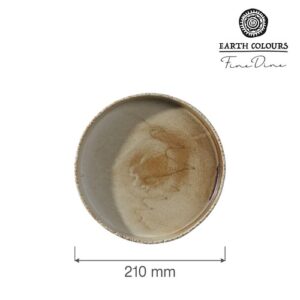 Klasický dezertný tanier – plytké vyhotovenie, priemer 210 mm