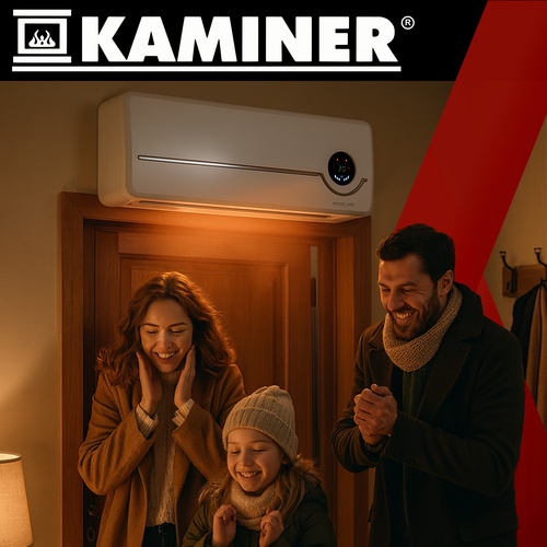 Vzduchový ohrievač – clona Airo Kaminer 26389 – Obrázok 5