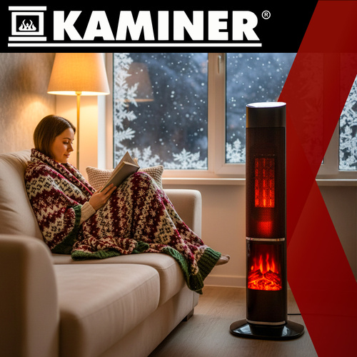Plameňový ohrievač – Ignisse Kaminer 26401 – Obrázok 4