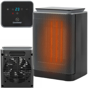 Keramický ohrievač – elektrický, KAMINER LUMNI PTC, úsporný, 1500 W