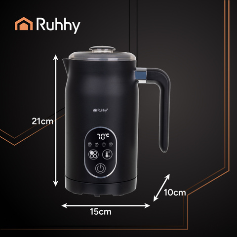 Automatický napeňovač mlieka Ruhhy - s displejom, výkon 500 W – Obrázok 8