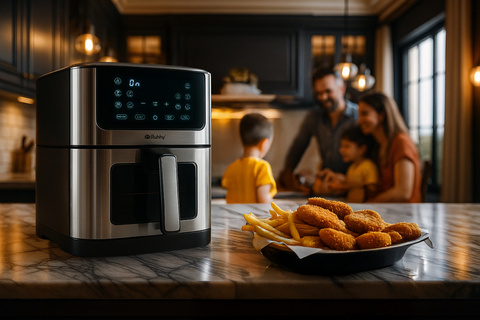 Teplovzdušná domáca fritéza — 8 l | 25512 – Obrázok 5