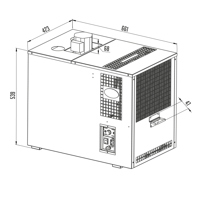 Vodné chladenie na pivo – Lindr, podstolový model AS-200 PX8 – Obrázok 2