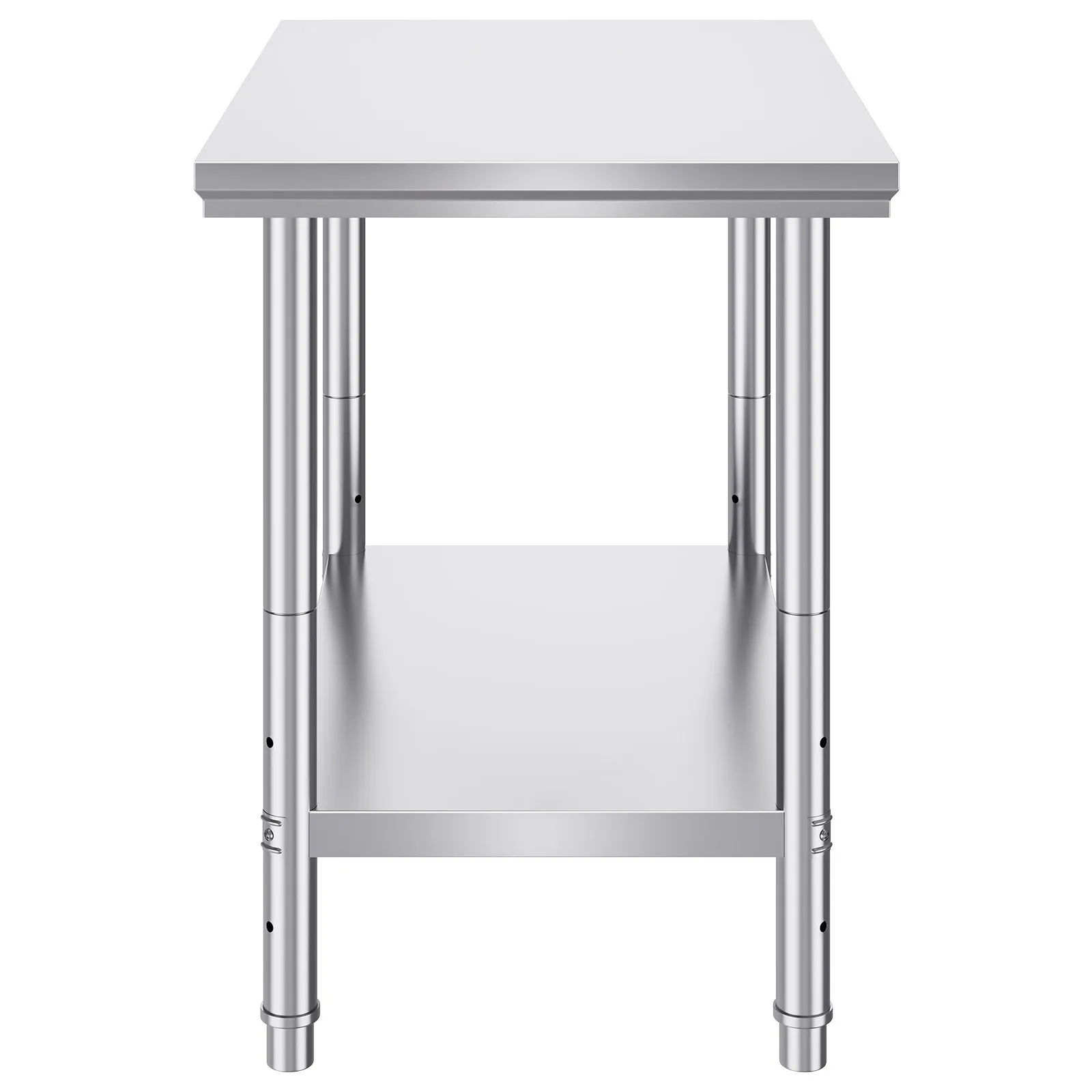 Nerezový pracovný stôl - rozmery 900 x 600 x 70 mm, na prípravu jedla, šitie, pranie, tvorenie a do garáže – Obrázok 6